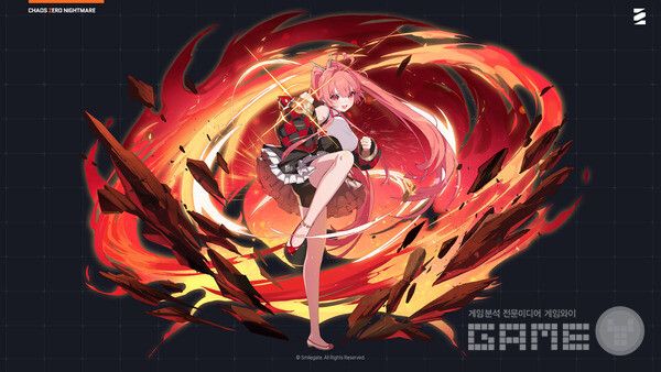 아트에 대한 설명을 더하기 위해 게임 내 캐릭터인 메이린의 다양한 일러스트를 공개했다 / 스마일게이트 제공&nbsp;