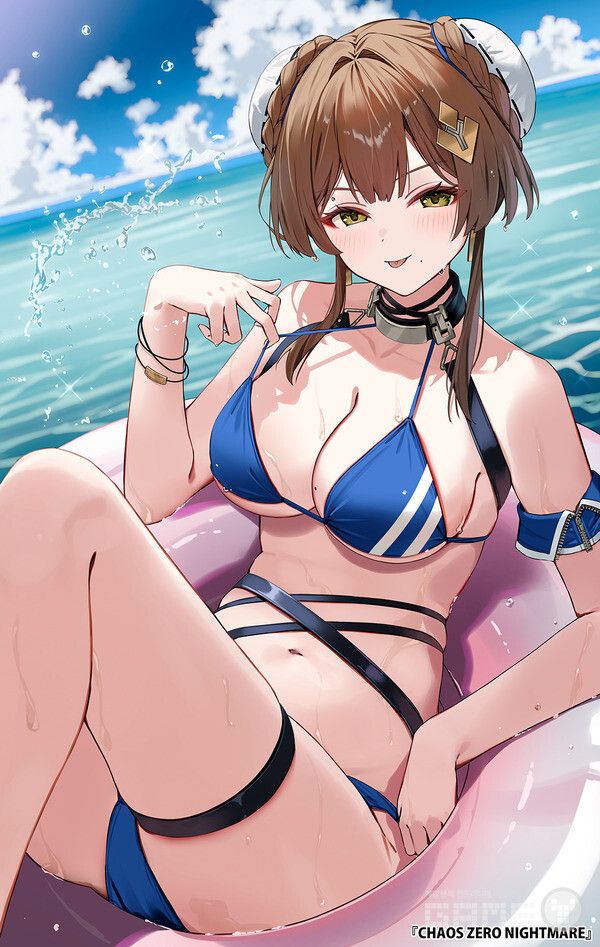 아티스트 motto(@mo13tto)와 함께 제작한 여름 축하 일러스트