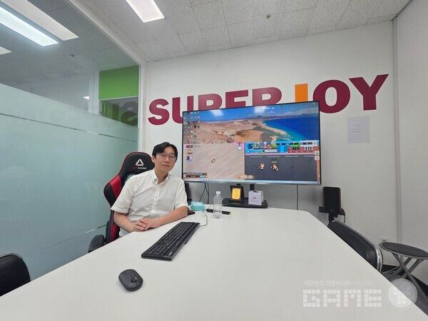 슈퍼조이 조한경 대표 /게임와이 촬영