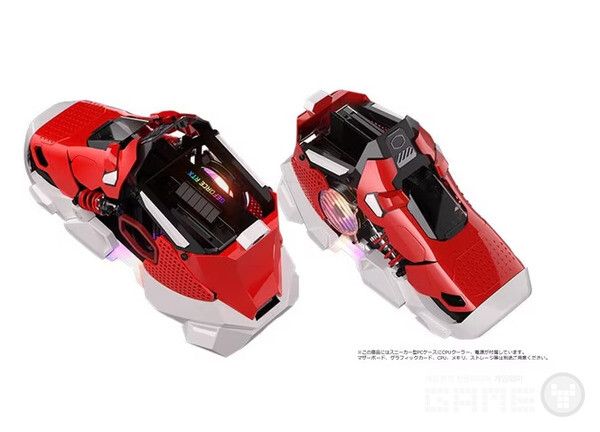 실제로 시장에는 이미 상어 모양의 샤크 X나 운동화 형태의 스니커 X 같은 독특한 PC 케이스들이 존재한다. 