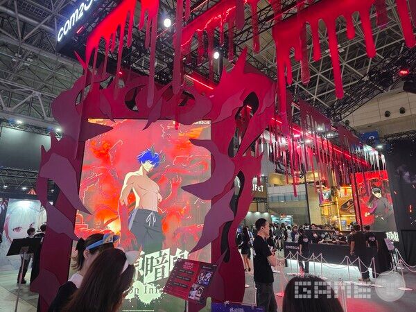 도원암귀 크림슨 인페르노 컴투스 부스 /게임와이 촬영