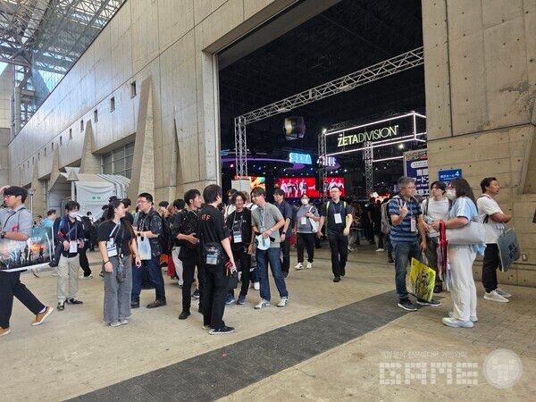 도쿄게임쇼 2025 /게임와이 촬영