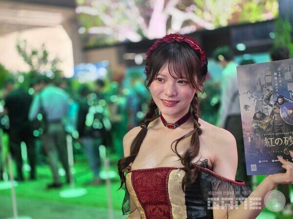 펄어비스 붉은사막 도쿄게임쇼 2025 부스 /게임와이 촬영