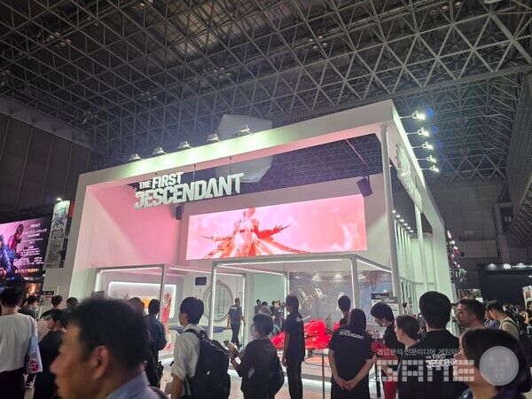 넥슨 퍼스트 디센던트 부스 /게임와이 촬영