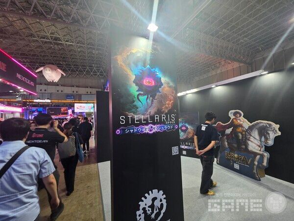 TGS 2025 파라독스 부스 /게임와이 촬영