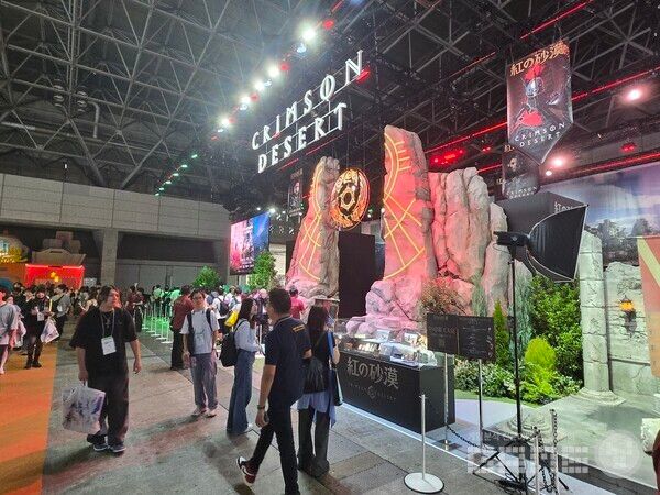 TGS 2025 검은사막 부스 현장 / 게임와이 촬영