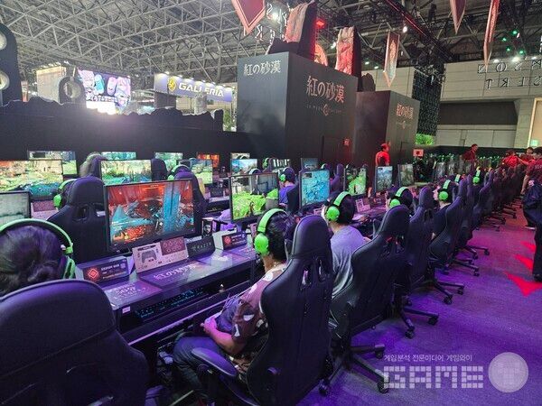 TGS 2025 검은사막 부스 현장 / 게임와이 촬영