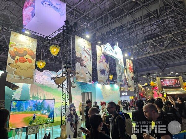 중국 게임사들도 대거 참여했다. /게임와이 촬영