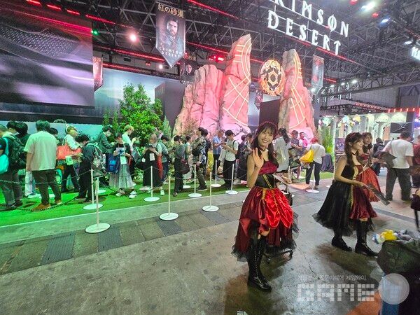 TGS 2025 검은사막 부스 현장 / 게임와이 촬영