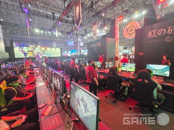 TGS 2025 검은사막 부스 현장 / 게임와이 촬영