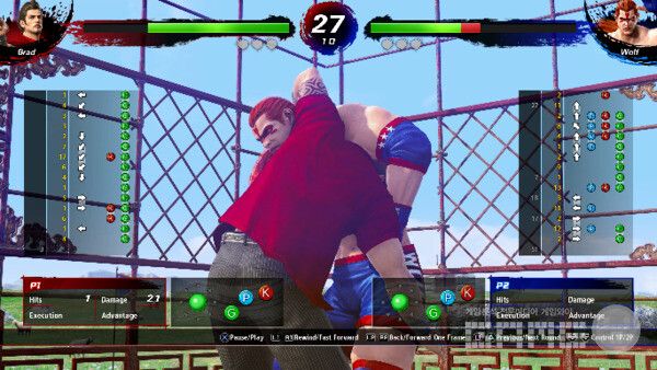 트레이닝 모드 및 리플레이 기능으로 정점을 노려라