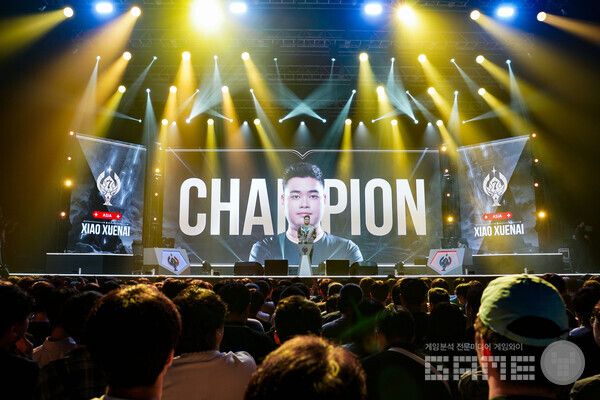 E7WC 2025 우승자 ‘Xiao Xuenai'