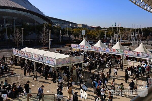 블루 아카이브_ 페스티벌 행사장 전경