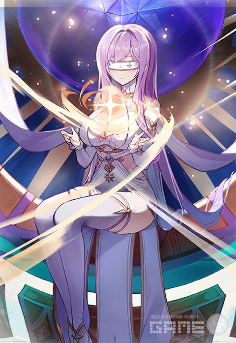 아이샤는 백속성 힐러로 HP 회복과 디버프 해제에 특화돼 있다.