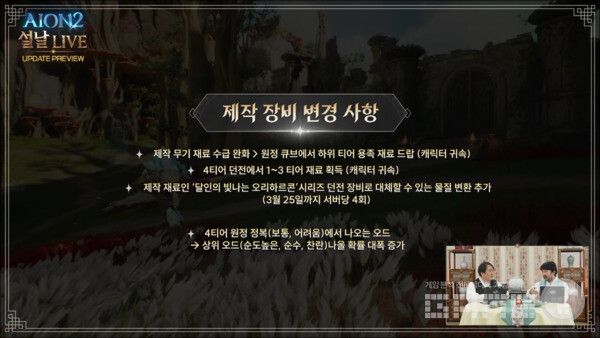 아이온2 공식 채널 갈무리