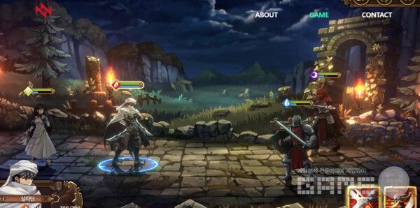 뉴노멀소프트 홈페이지에 등록됐던 '창세기전3 리버스'