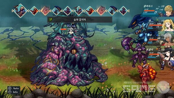 강력한 보스와의 전투