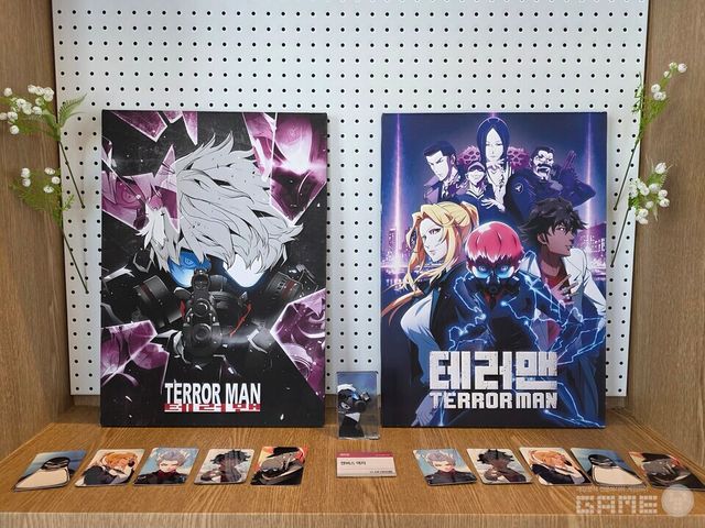 테러맨 콜라보 카페 현장 이미지 / 게임와이 촬영