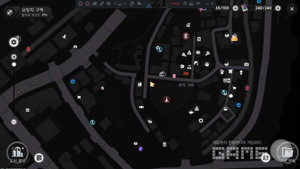 테스트라 아직 덜 오픈됐지만 GTA 초반 시리즈 수준의 맵 크기가 될 것 같다.&nbsp;이환(NTE) /게임와이 촬영
