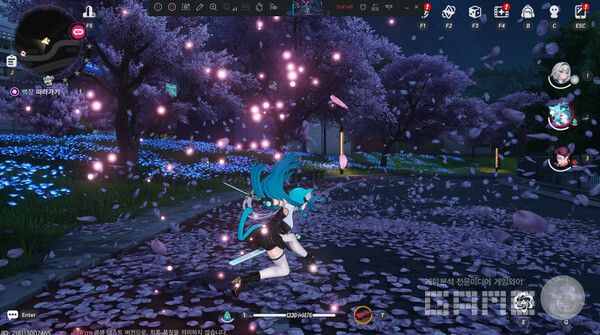 무엇보다 게임 배경이 아릅답다. 힐링이 된다.&nbsp;이환(NTE) /게임와이 촬영