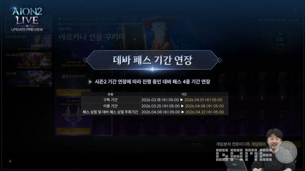 아이온2 공식채널 갈무리