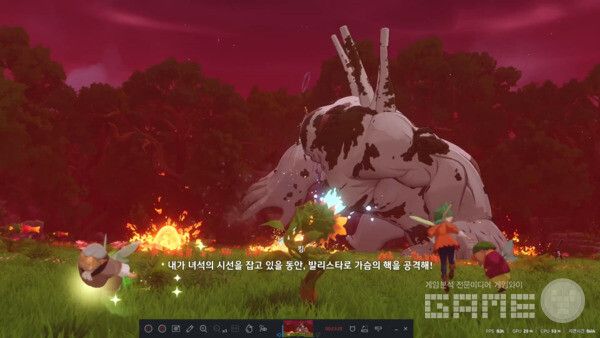 발리스타로 공격을 하자. 일곱개의 대죄 오리진 /게임와이 촬영