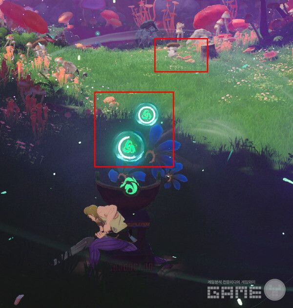 독안개 장막이 걷혔다. 타격을 하면 게이지가 올라간다. 안 올라가면 바람 속성이 아니다.&nbsp;