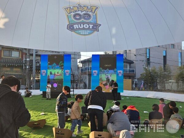 포켓몬고 '포켓몬투어'현장 / 게임와이 촬영