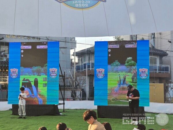 포켓몬고 '포켓몬투어'현장 / 게임와이 촬영