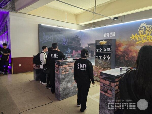 배틀그라운드 9주년 행사 현장 / 게임와이 촬영