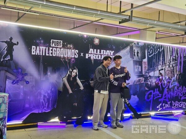 배틀그라운드 9주년 행사 현장 / 게임와이 촬영