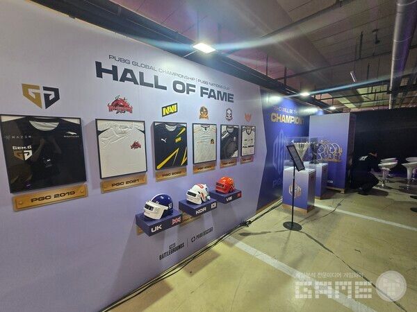 배틀그라운드 9주년 행사 현장 / 게임와이 촬영