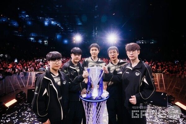 2026 LCK컵에서 우승을 차지한 젠지 /라이엇게임즈