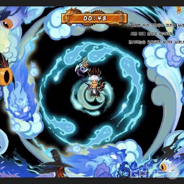 ‘바람의나라’ 현재 플레이 화면