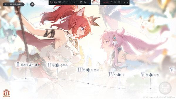 반복 전투는 수집형 RPG를 떠올리게 한다
