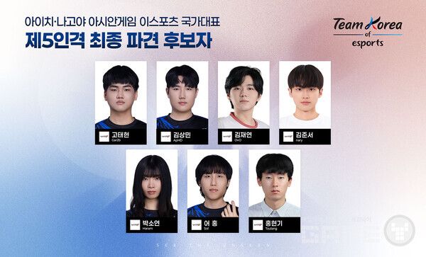 2026 아이치-나고야 이스포츠 국가대표 최종 파견 후보자_제5인격