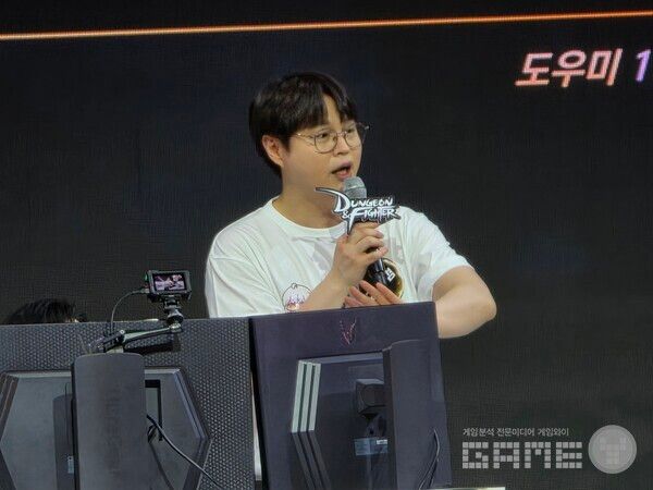 넥슨 던전 앤 파이터 부스 /게임와이 촬영