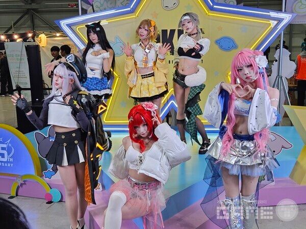 오전 10시 30분부터 진행된 코스프레 포토타임 / 게임와이 촬영