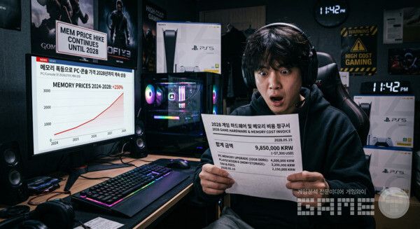 비트 갭이 2028년까지 닫히지 않는다는 건, 게임 하드웨어 원가 상승 압력도 그때까지 이어진다는 뜻이다.