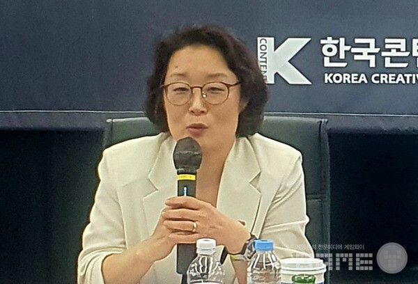 김윤지 한국콘텐츠진흥원(콘진원) 원장