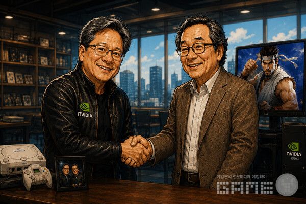 젠슨황과 세가 이리마지리 사장과의 결초보은 스토리