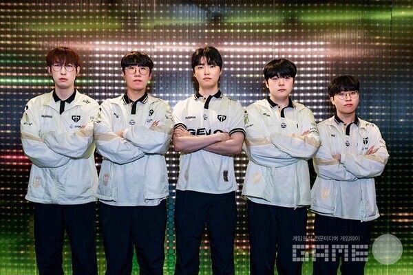 2연승을 달성한 젠지 /라이엇게임즈