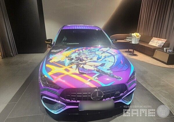 붕괴 스타레일 3주년 이벤트 보상 중 최고라 볼 수 있는 은랑 LV 999 이타샤 차량 / 게임와이 촬영