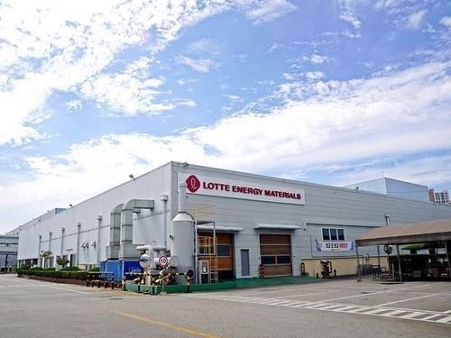 ▲ 롯데에너지머티리얼즈 익산공장 전경. 사진=롯데에너지머티리얼즈