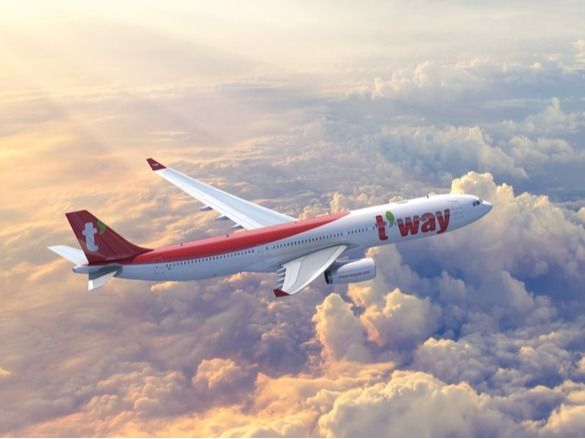 ▲ 티웨이항공의 여객기. 사진=티웨이항공