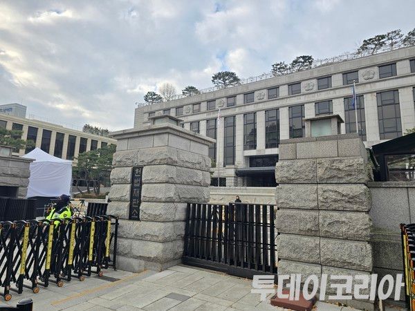 ▲ 2024년 12월 20일 헌법재판소 전경. 사진=투데이코리아