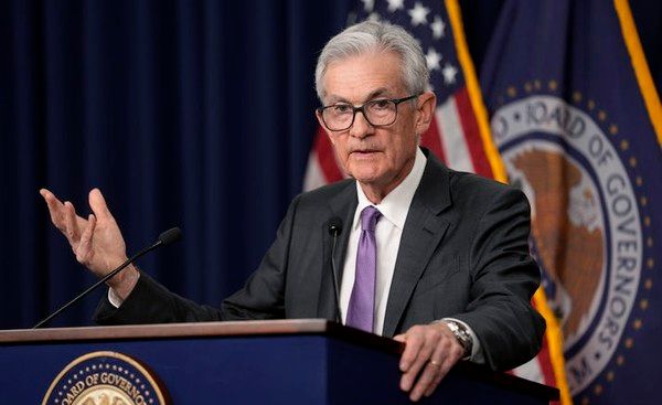 ▲ 제롬 파월 미국 연방준비제도(연준·Fed) 의장이 20일(현지시각) 3월 연방공개시장위원회(FOMC) 이후 기자회견하고 있다. 파월 의장은 