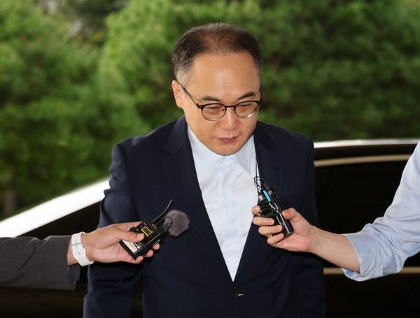 ▲ 이원석 검찰총장이 23일 오전 서울 서초구 대검찰청으로 출근하고 있다. 사진=뉴시스