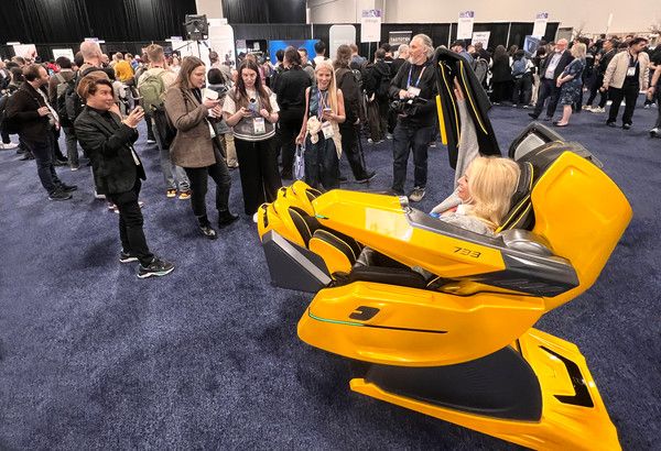 ▲ CES 2025에 공개된 AI 헬스케어로봇 ‘733’의 모습. 사진=바디프랜드