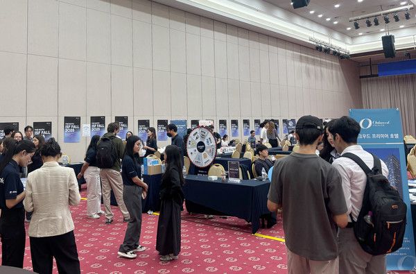 ▲ 세종대학교가 지난 9월 25일 교내 광개토관에서 ‘제6회 ISF 외국인유학생 페어(취업·창업·진학)’를 개최했다. 사진=세종대학교
